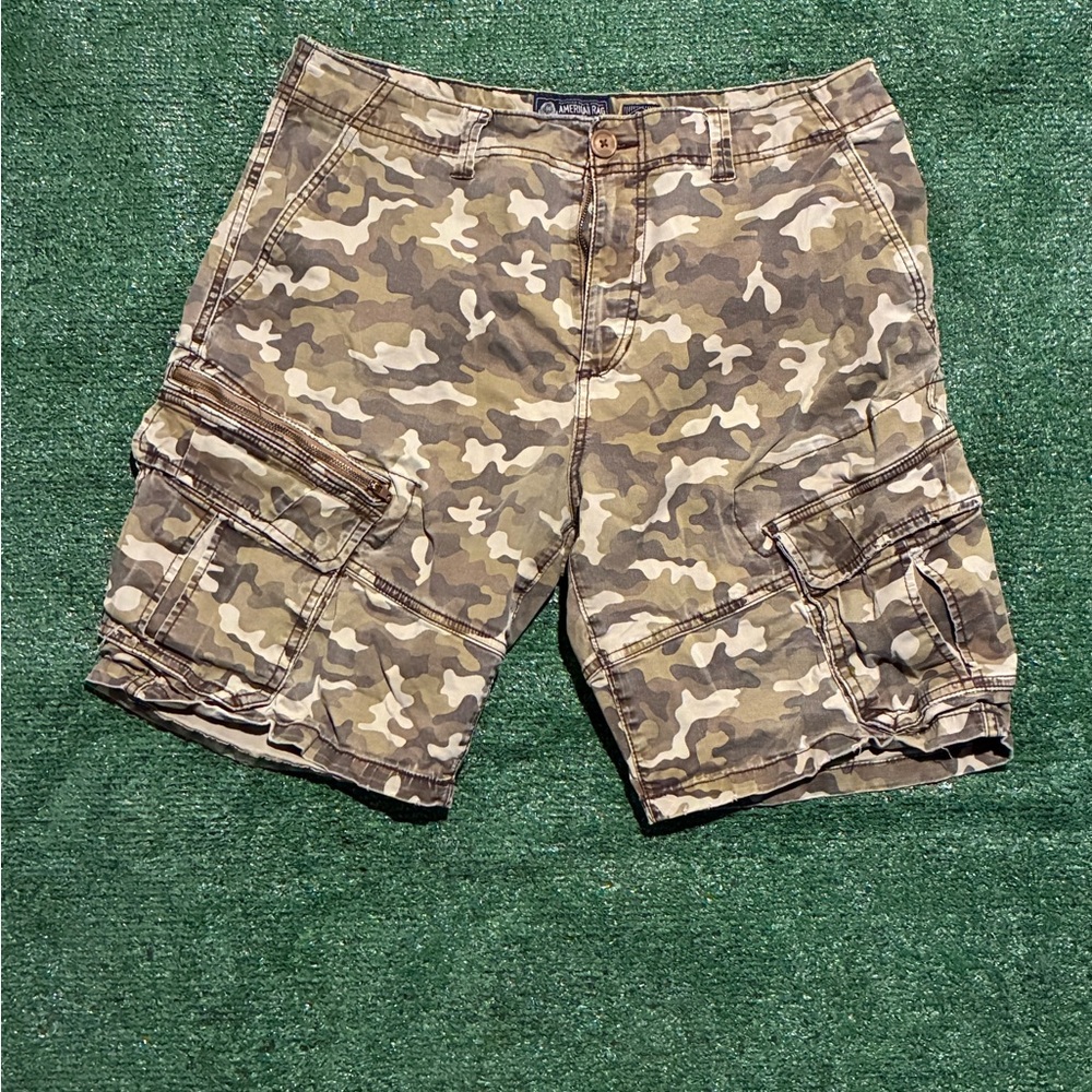 American Rag Camouflage Cargo Shorts